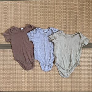 Colored organics bodysuits